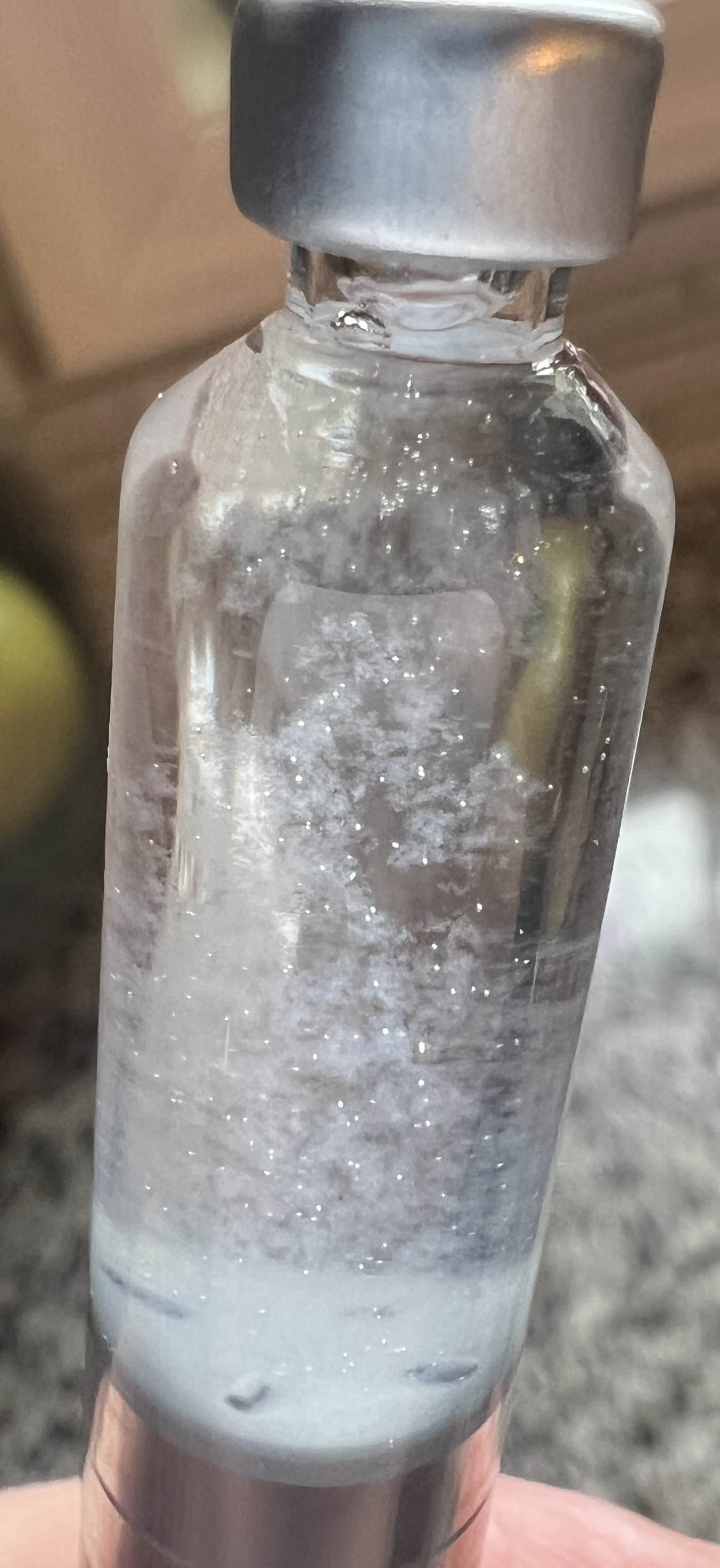 example of bad reconstituted peptide