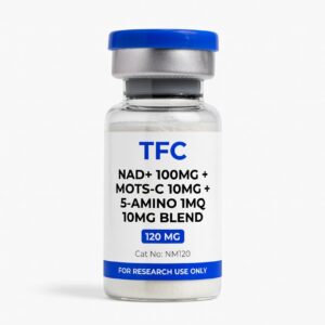 NAD+ 100mg + Mots-C 10mg + 5-Amino 1MQ 10mg Blend 120mg*10vials