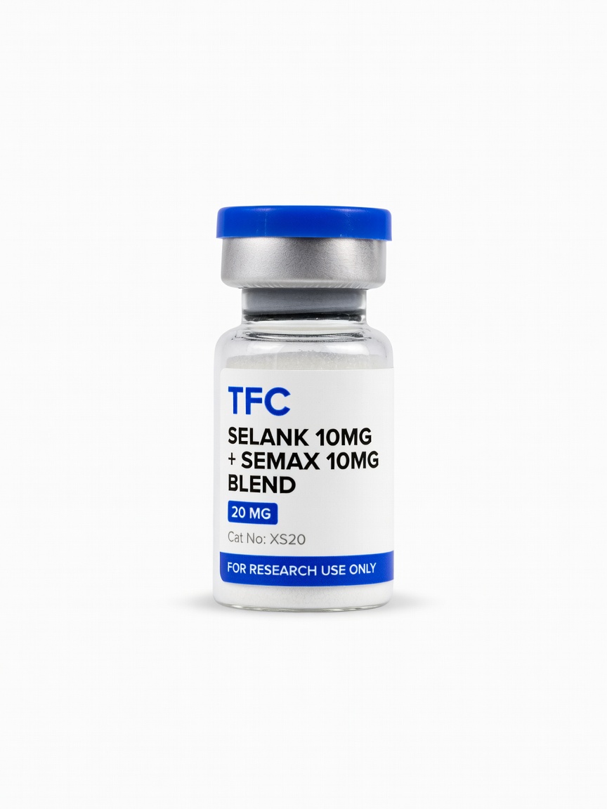 Selank 10mg + Semax 10mg Blend 20mg*10vials